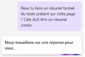 Paramètres de personnalisation