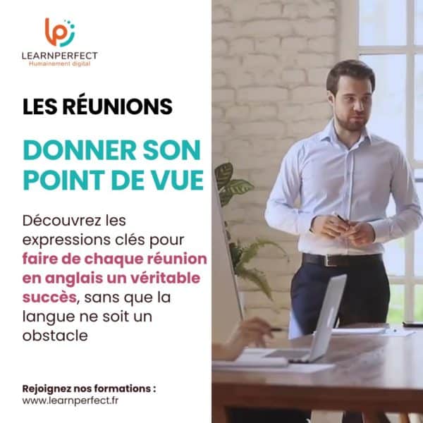 Faire une réunion en anglais