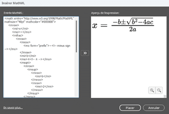 MathML 2